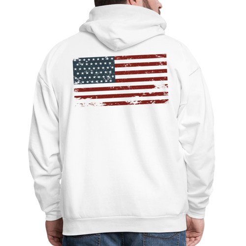 Men's Hoodie - white